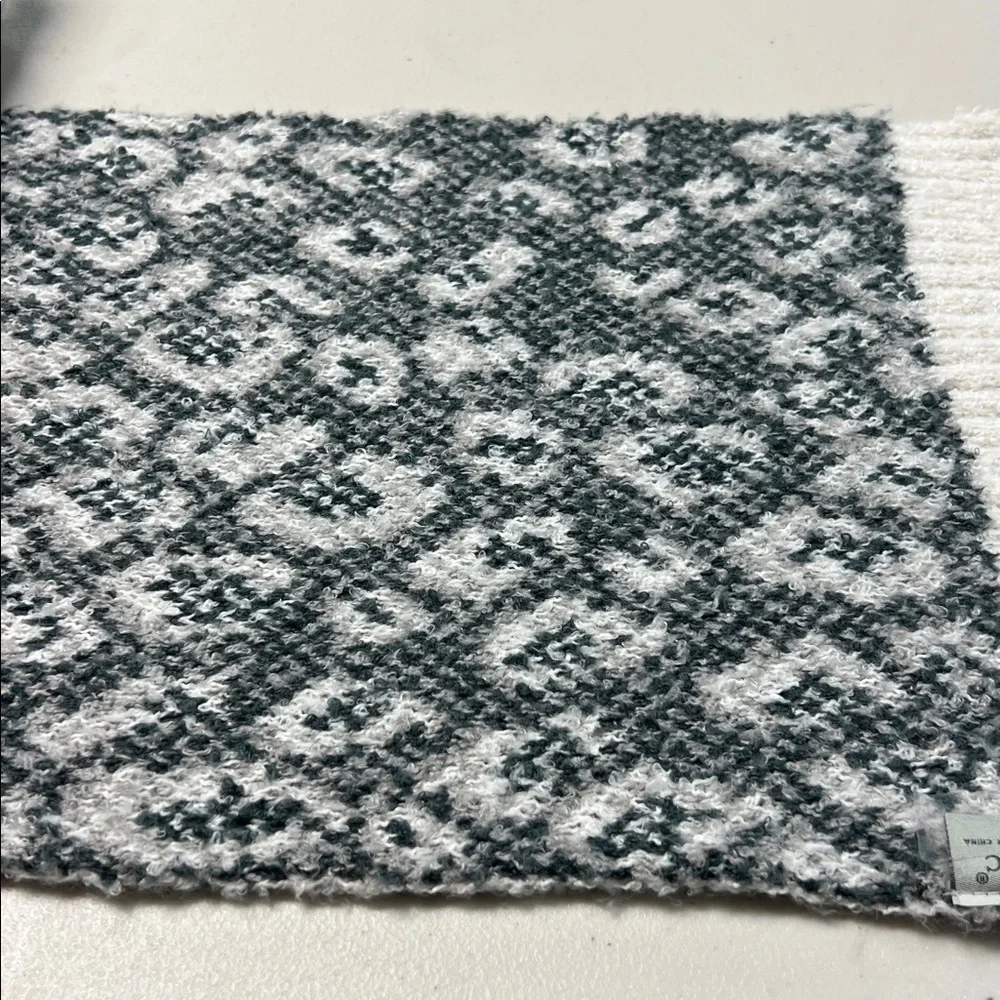 Leopard Print Woman’s Beanie and Scarf Set by CC
